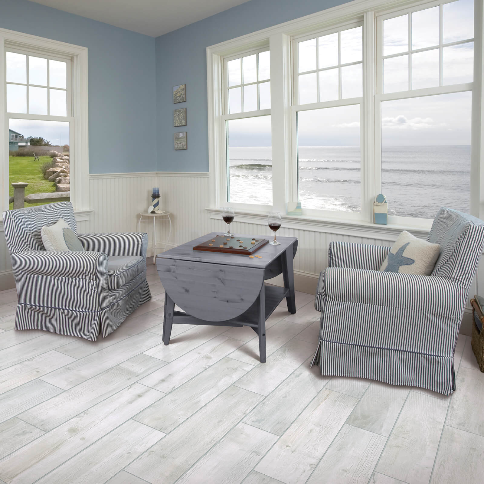 Tile & Seaview from window | Bixby Knolls Carpet