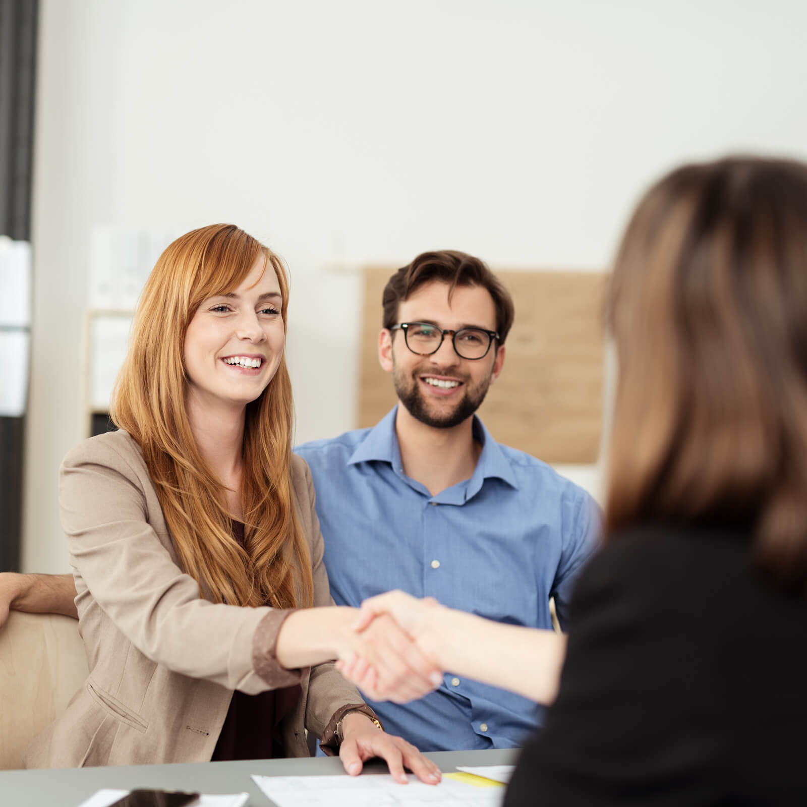 Client handshake | Bixby Knolls Carpet